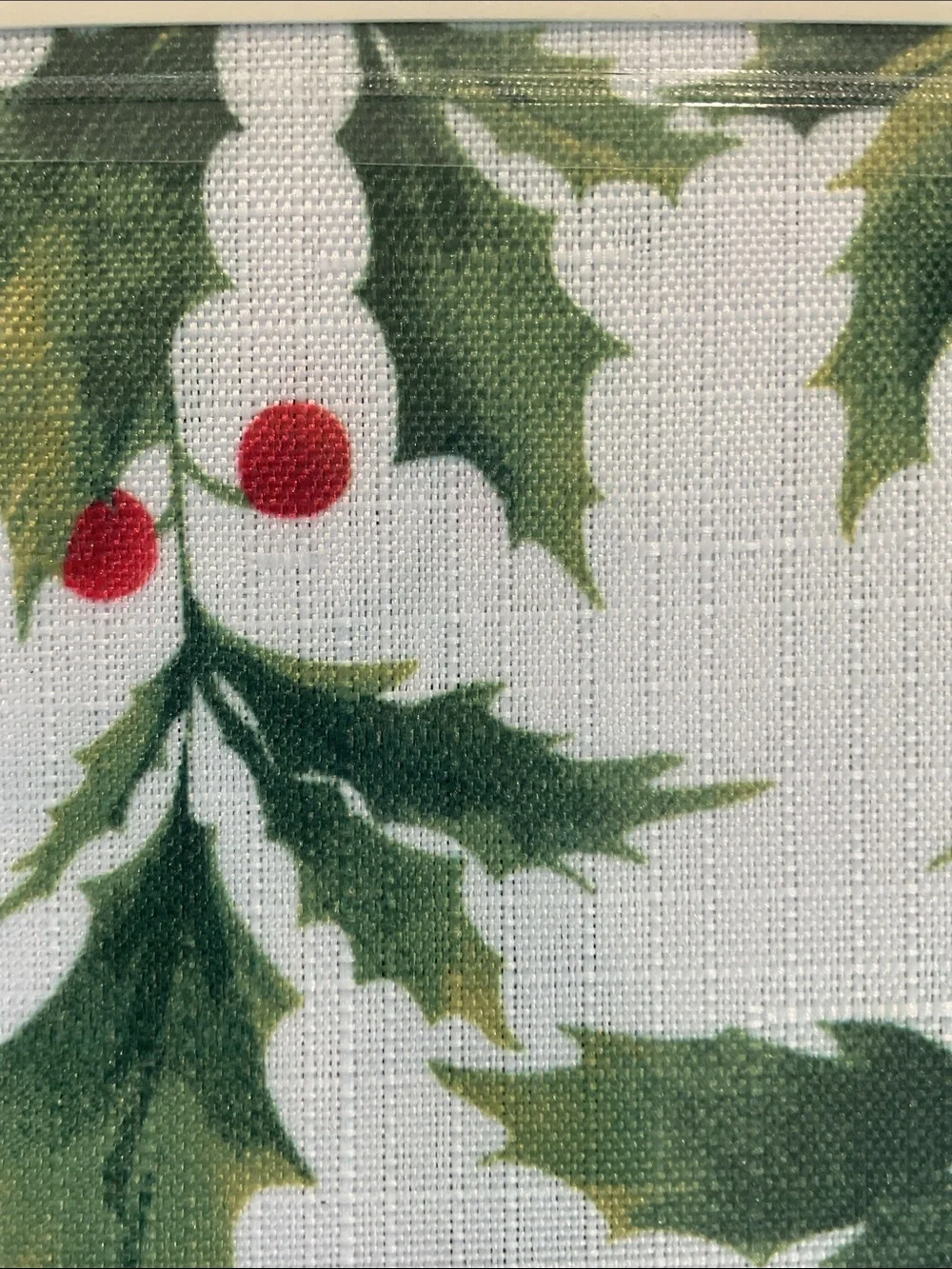 🎄 Laura Ashley tablecloth Holly holiday